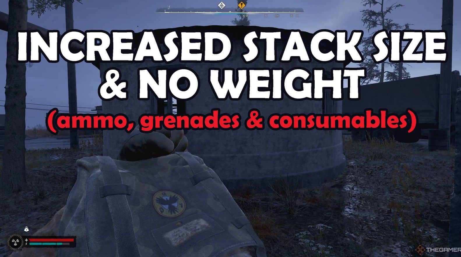 Increased Stack Size and No Weight – for ammo and consumables