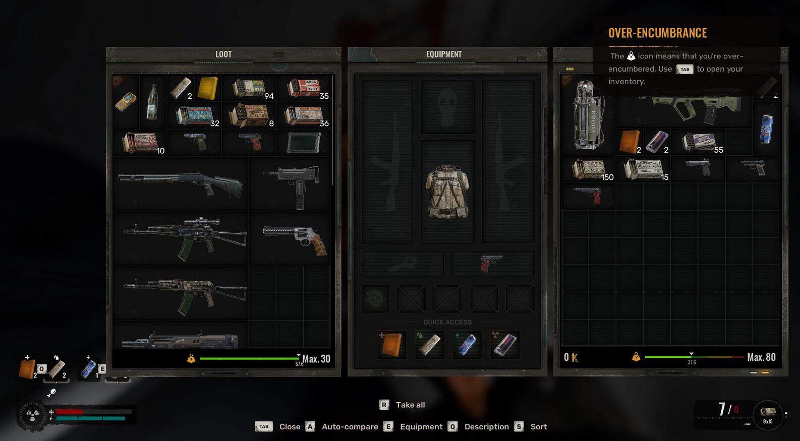 Large Loot Inventory