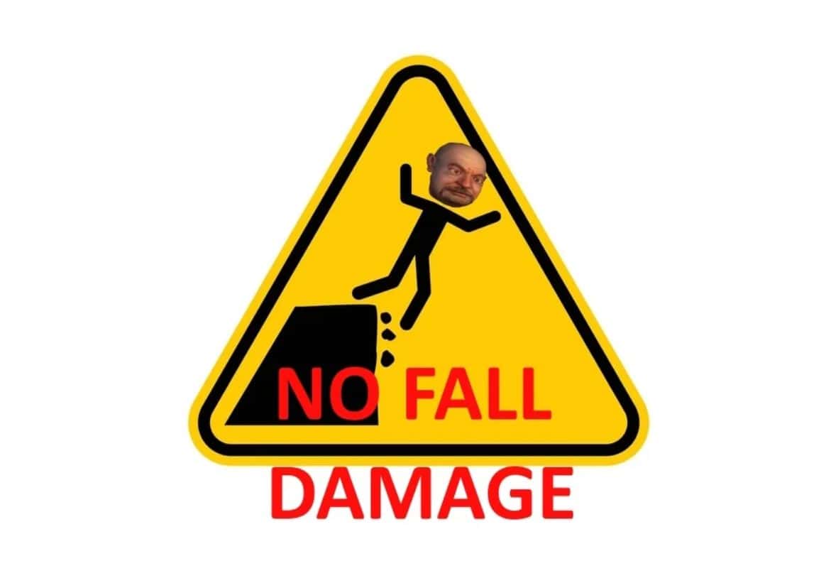 NO (or less) FALL DAMAGE