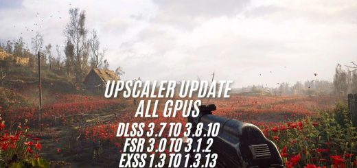 Uspcaler update files for STALKER2 Heart of Chornoby AMD NVIDIA INTEL