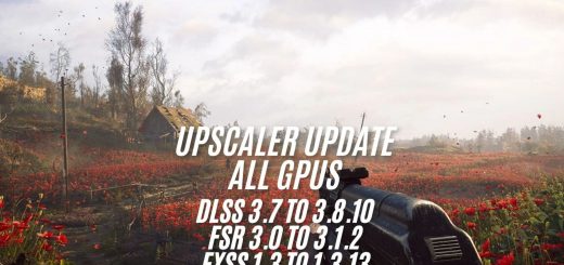 Uspcaler update files for STALKER2 Heart of Chornoby AMD NVIDIA INTEL