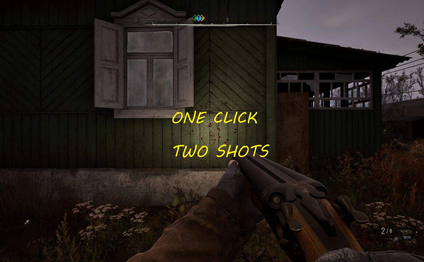 Double Barrel One Click Two Shots