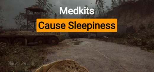 Medkits Cause Sleepiness