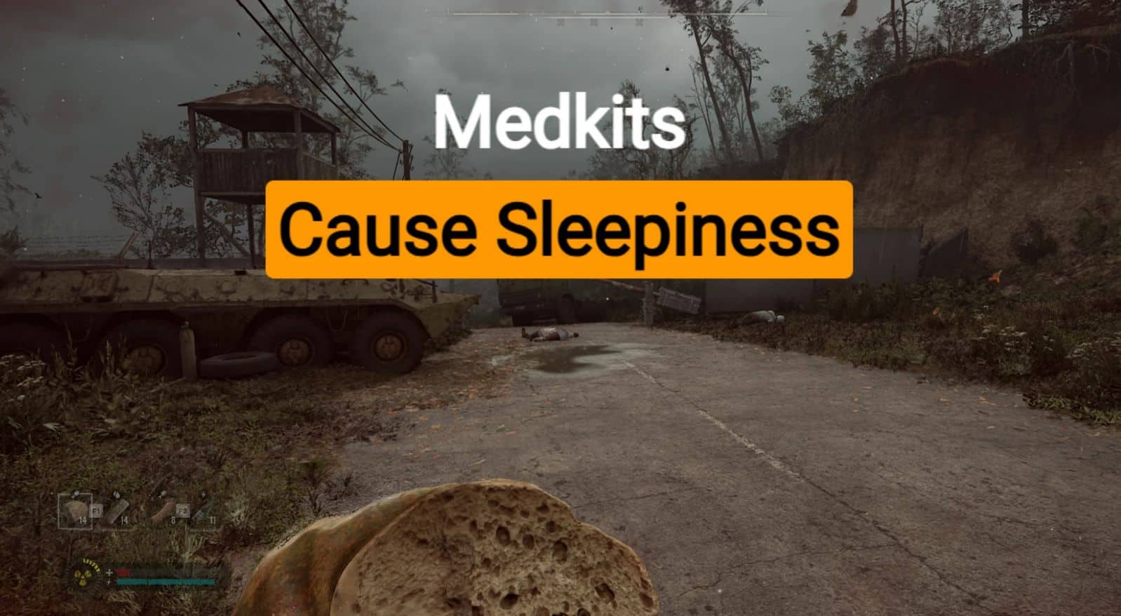 Medkits Cause Sleepiness