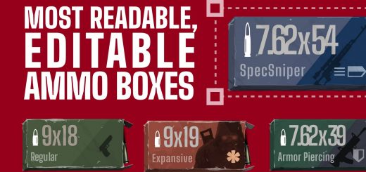 Most Readable and Editable Ammo Boxes