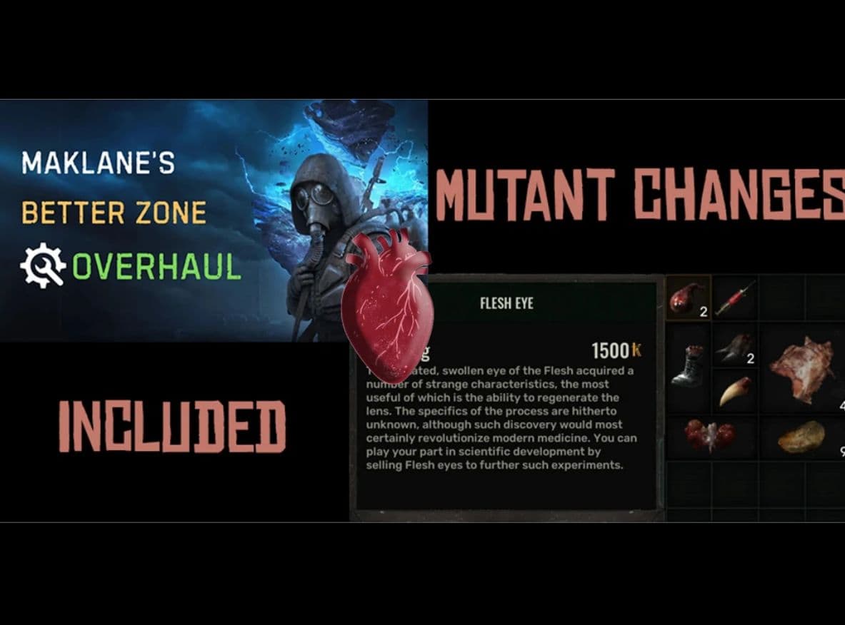 Mutant Loot with included Maklane’s Better Zone Mutant changes