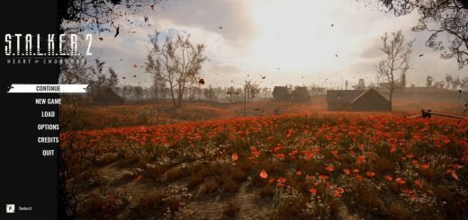 Poppy Field 4K MAIN MENU ANIMATED BACKGROUND