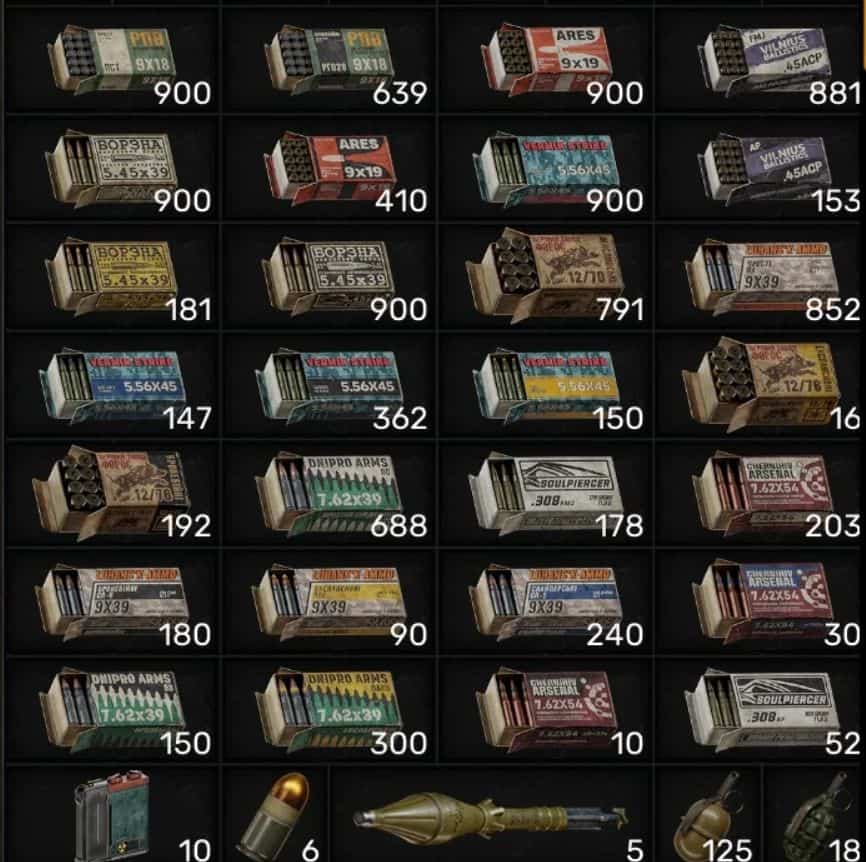 Random Ammo Loot