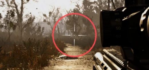 Rifle CROSShair – Rifles Use Cross-shaped Reticle