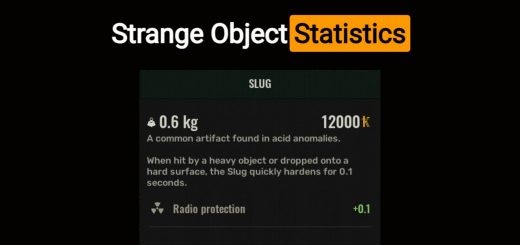 Strange Object Statistics – Artifact Effects Show Numerical Values