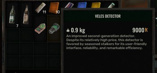 Veles Detector earlier in the game