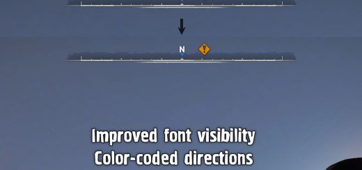 Improved Compass Readability