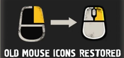 1.0 Mouse Icons Restoration