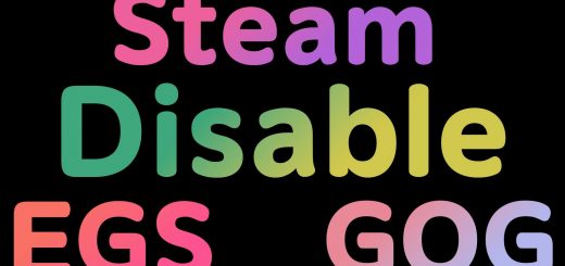 Disable Online (Steam GOG EGS)