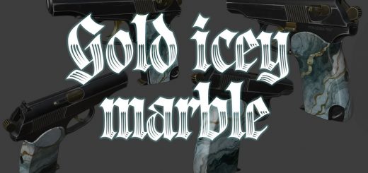 Gold Icey Marble